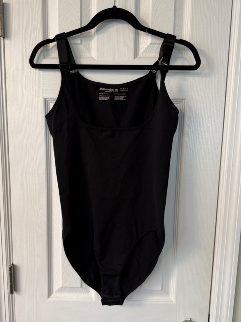Shapermint Essentials Women’s 3X Black Shaping Bodysuit Cami
